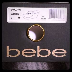 BEBE Wedges Flip Flops